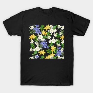 flower pattern T-Shirt